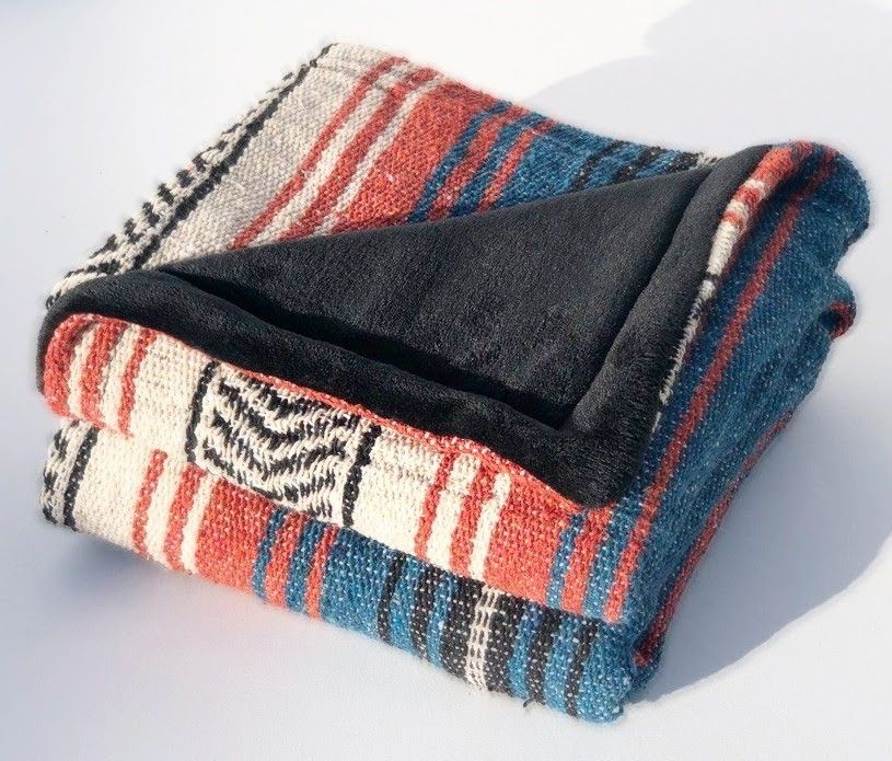 Terra Cotta Mexican Blanket,Baby Blanket,Serape,Falsa Blanket,Boho Blanket,Throws,Yoga Blanket,Beach Blanket,Minky Blanket,Coastal Décor