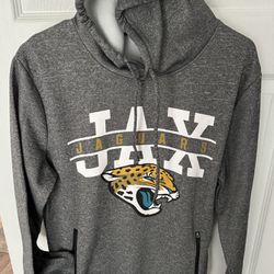 Jacksonville Jaguars NFL Adult True Fan Hooded Sweatshirt Pullover Size Small 