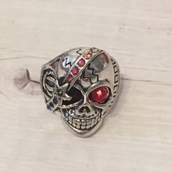 Pirate Skull Ring , Size 7