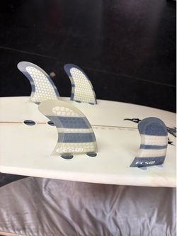 FCS V2 Quad Fin Set