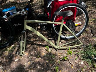 Jamis mountain bike frame and forks