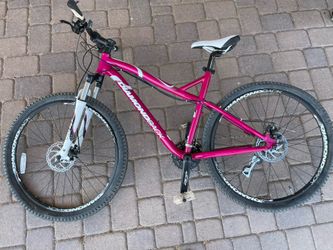 diamondback sr suntour xct pink white seat 27.5 80mm