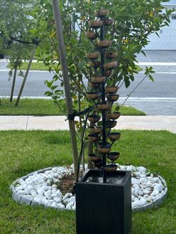 Metal water fountain