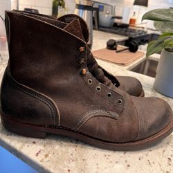 Redwing Chocolate Mule Skinner Iron Rangers (Rare)