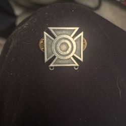 I World War II, iron Cross metal sterling silver
