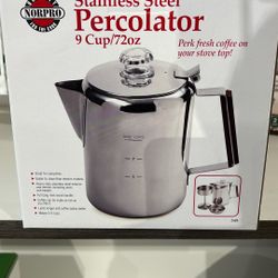 Norpro Stainless Steel Percolator 