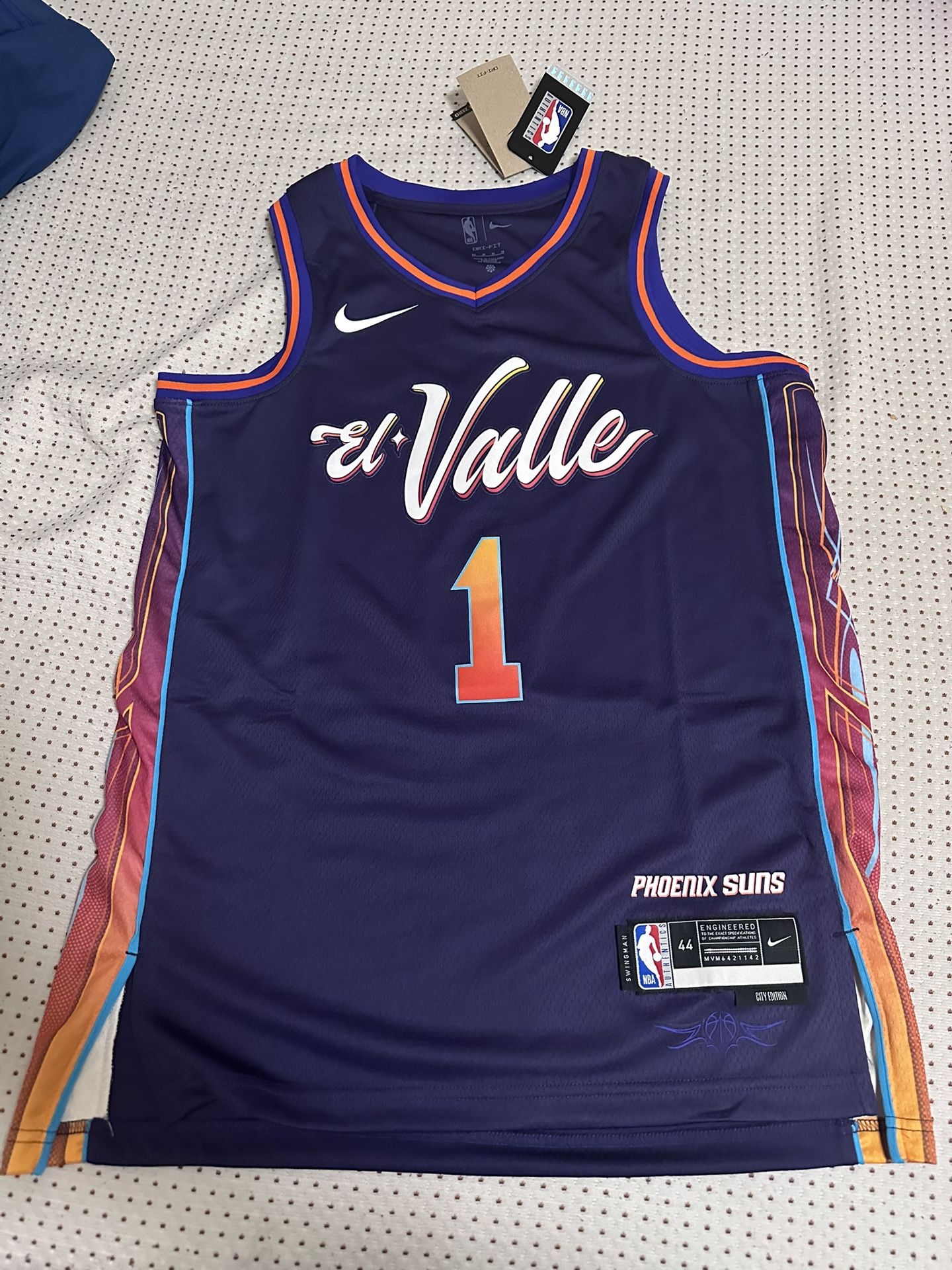 Booker Suns Jersey Authentic 