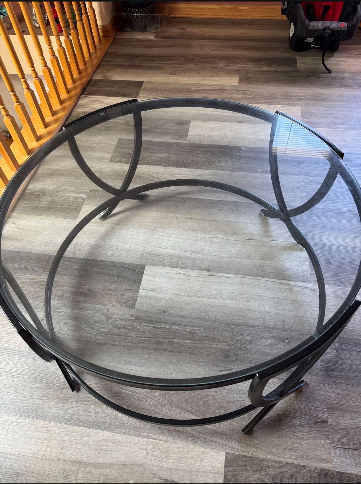 Round Glass Coffee Table