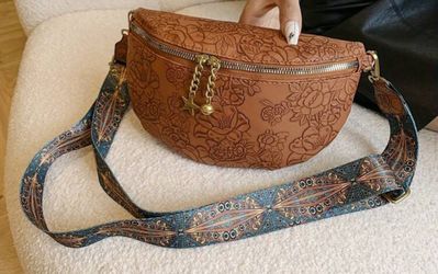PU Leather Sling Bag