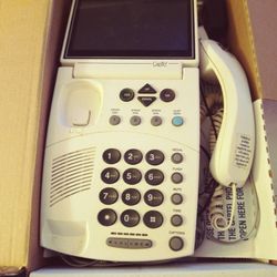 Captel Phone For The Hard of Heating