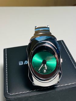 Beautiful Baramon Quartz Brand New Never Worn 40mm Stylish Futuristic Watch. Great Gift