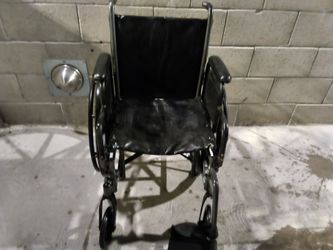 Wheelchair and one folding chair