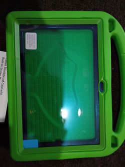 Green tablet cover