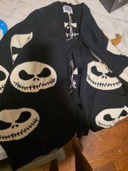 Jack skellington cardigan