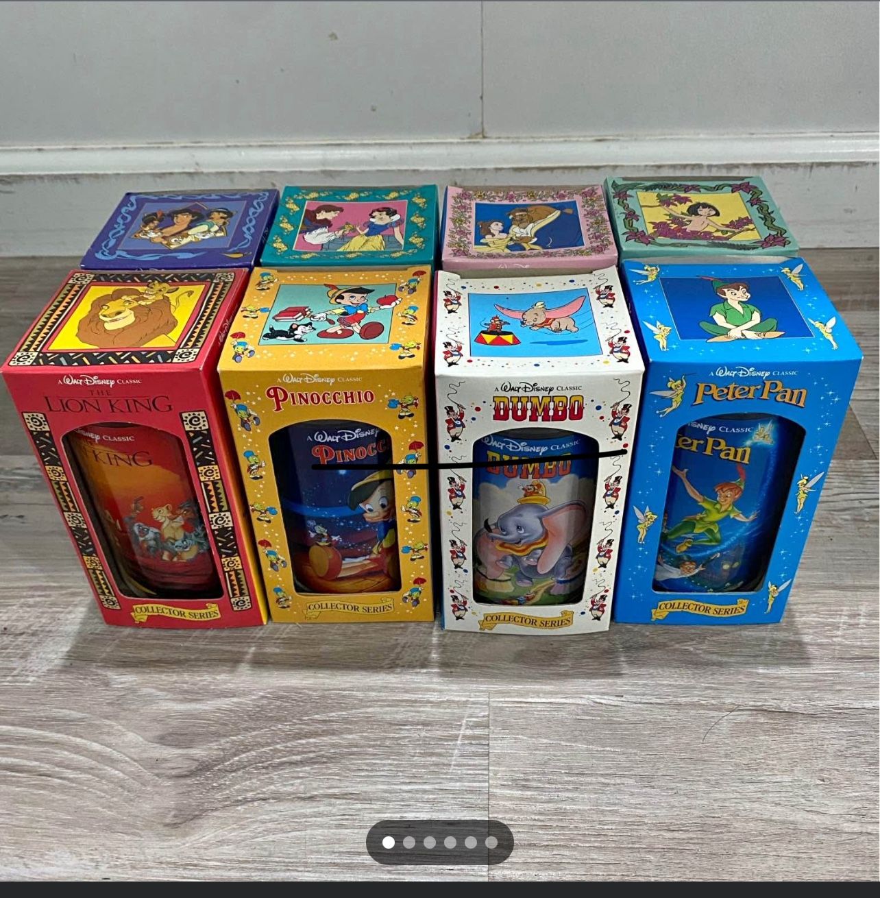 1994 Burger King Collection Cups Keeping Inside The Box New