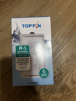 6-pack of Top Fin PF-S Silenstream Aquarium Filter Cartridges