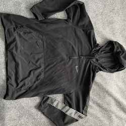 Nike Black EXTRA-LARGE Zip Up