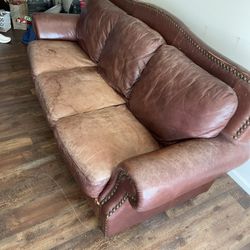 Leather Couch