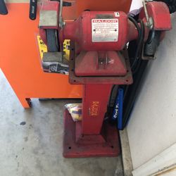 Baldor Grinder And Stand