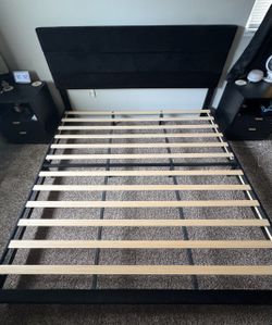 King Size Platform Bed Frame