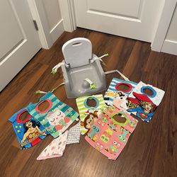 Toys R Us Booster Seat & Bibs