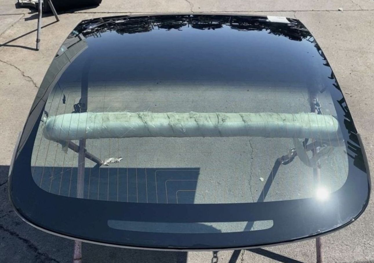 2017-2023 TESLA MODEL 3 REAR BACKLITE PANORAMIC ROOF SUNROOF GLASS OEM