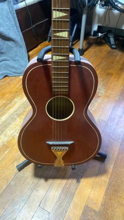 Tempo Parlor Style Acoustic Guitar 1950s