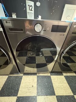 LG Frontload Washer in Stainless Steel 👻