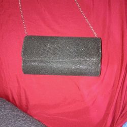 Black Sparkly Purse