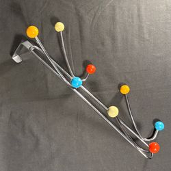 Sputnik Atomic Over-The-Door Coat Rack