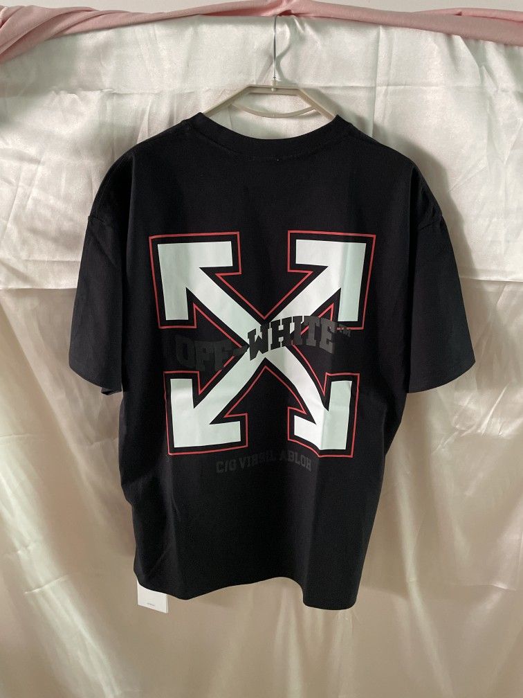 Off-White Printed ARROWS S/S T-SHIRT in black