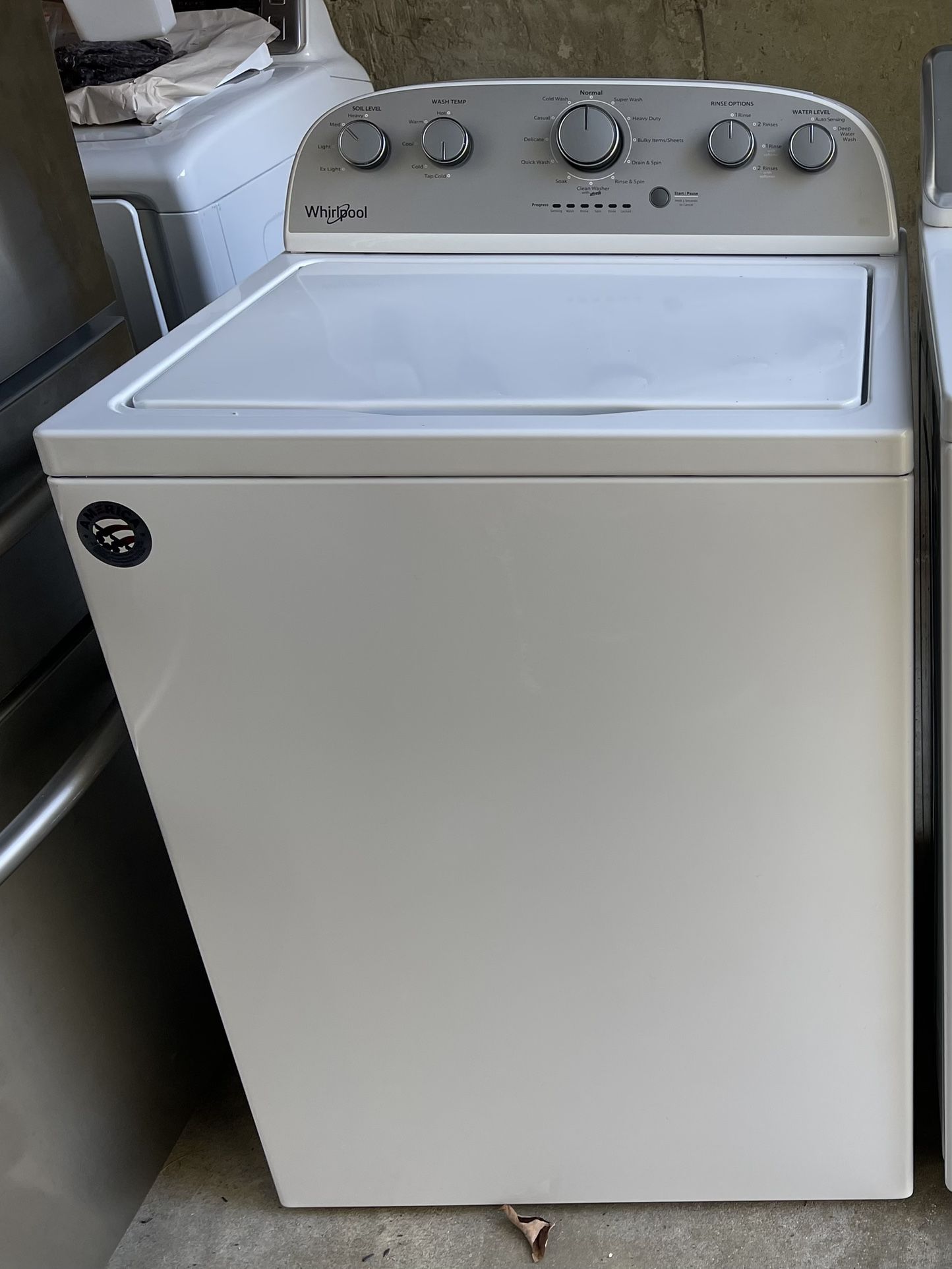 Whirlpool Top Load Washer/Washing Machine, 3.5 Cu Ft. Capacity