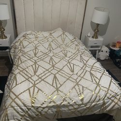Bed And Frame 