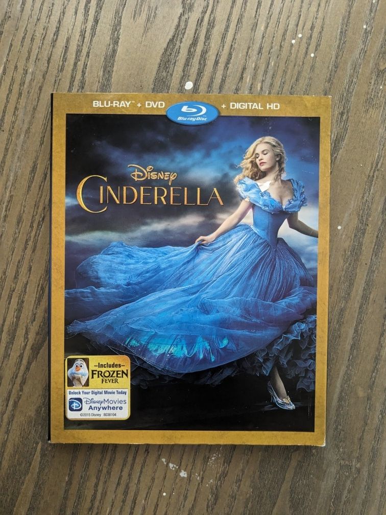 Cinderella Blu-Ray + DVD