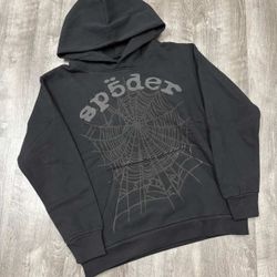 Sp5der Phantom Web Hoodie