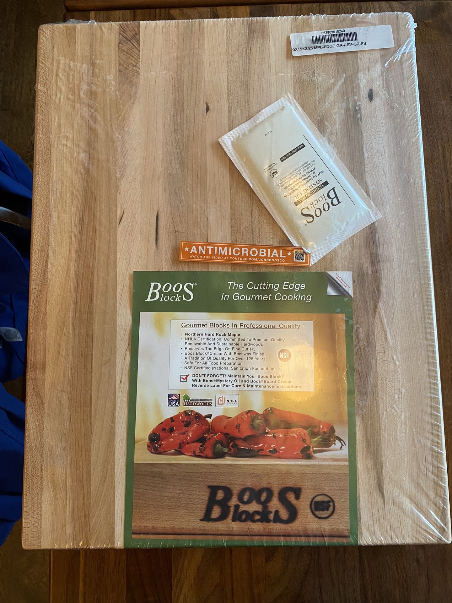 Boos Cutting Board, Maple