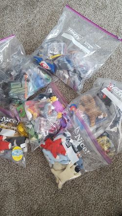 miscellaneous McDonalds beanie bags each