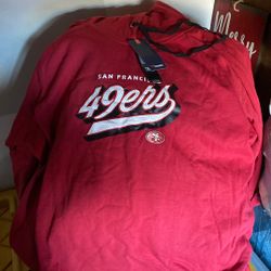 49er long sleeve hoodie