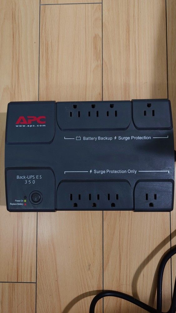 Apc Ups 350 Battery Backup Surge Protection