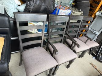 4 dining chairs