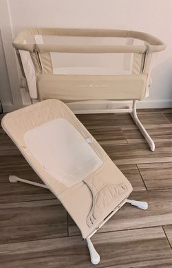 Baby delight bassinet and baby bouncer