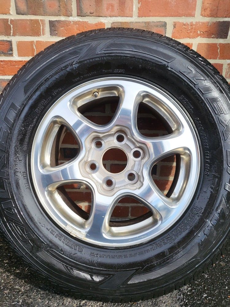 Rim And Tire 