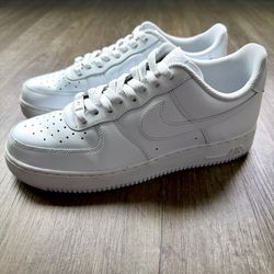 Nike Air Force 1 07 Triple White Size 10 CW2288-111