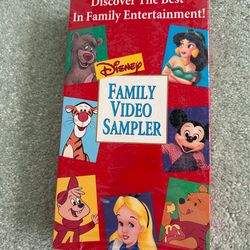 Disney family video sampler (VHS, 1995)