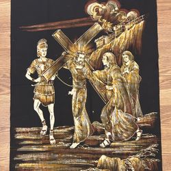 “Way Of The Cross” Wall Hanging Art Work