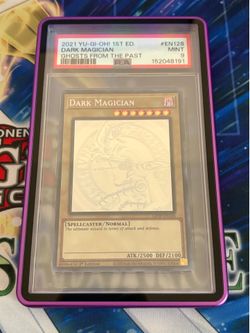 Dark magician ghost rare PSA 9