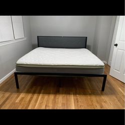 KING SIZE MATRESS (Bed) AND FRAME