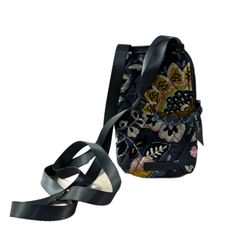 Vera Bradley Mini Cellphone Crossbody ID Wallet Charmont Meadow EUC