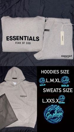 ESS HOODIES AND SWEATS AVAILABLE SIZES AVAILABLE LISTED IN PICTURE