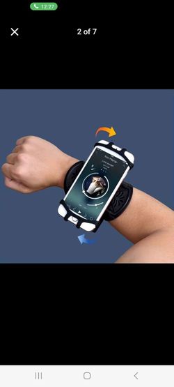 Wrist Phone Holder, Removable, 360 Degree Rotation, Compatible with iPhone 16-15-14-13-12-Pro-Pro Max-XS-XR-X-8-7-6, 4.7-6.5 Inch Smartphones with Key